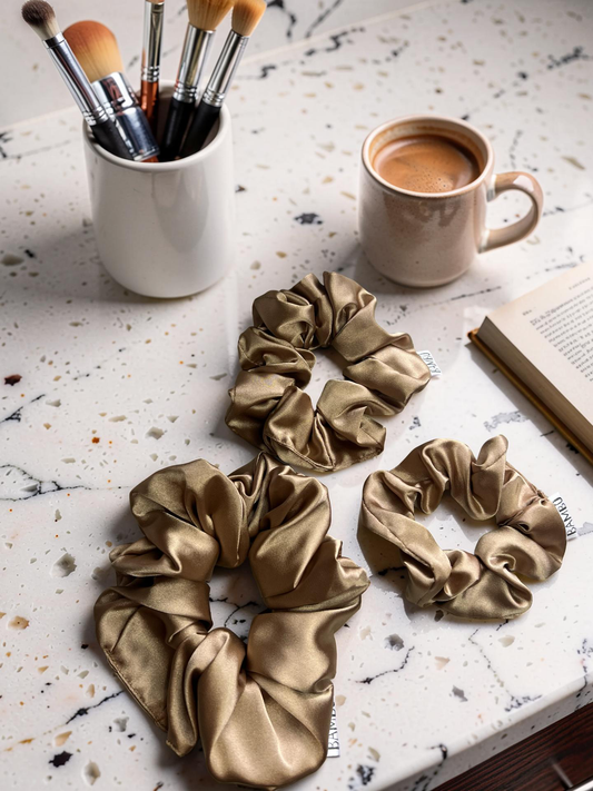 Golden Hour scrunchies